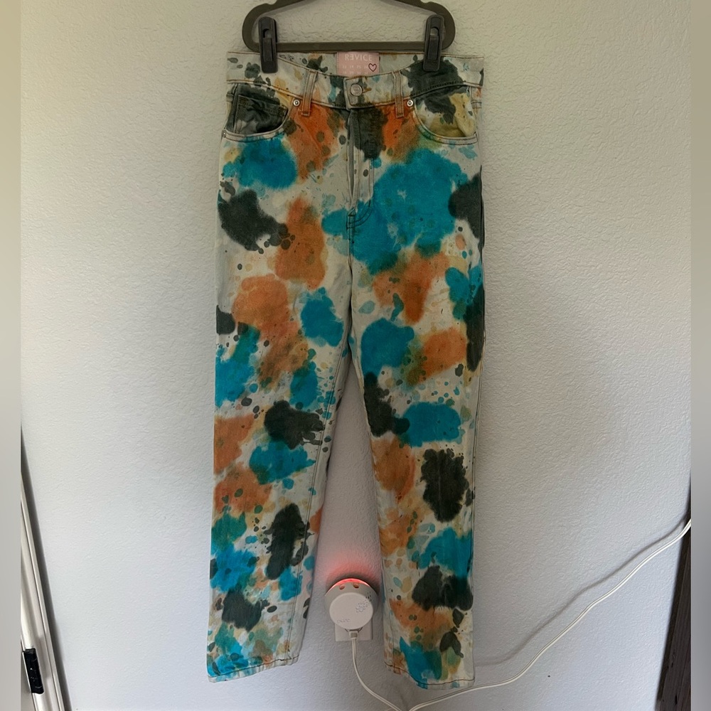 REVICE Tie Dye Jeans